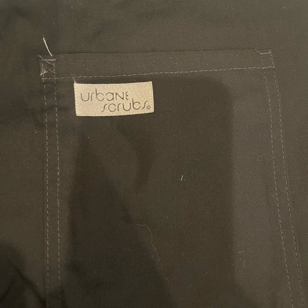 Urbane Black Scrubs